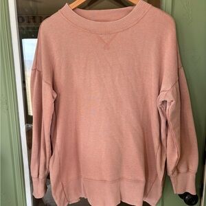 Aerie Blush Crew Neck Sweater